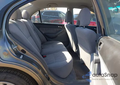 2005 Honda Civic Lx из США, поврежденный, VIN JHMES16505S007064